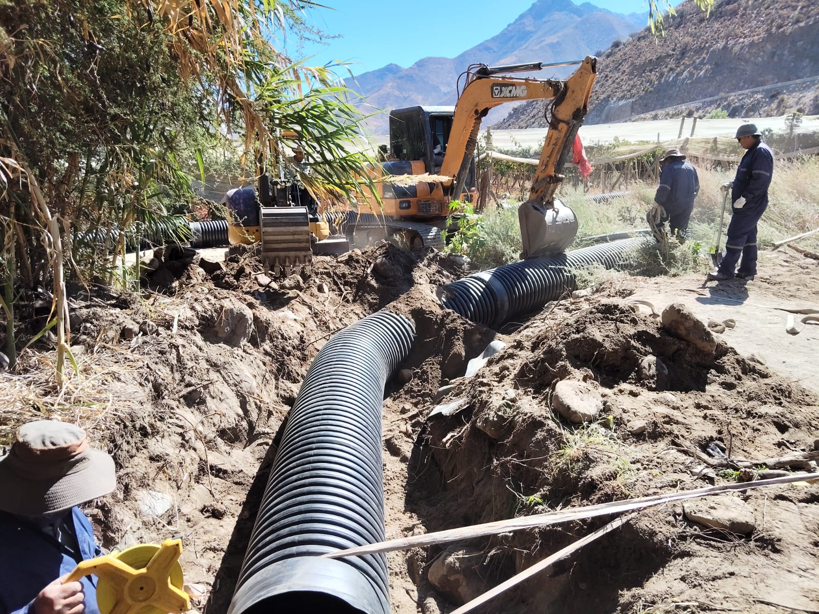 Instalacion en terreno